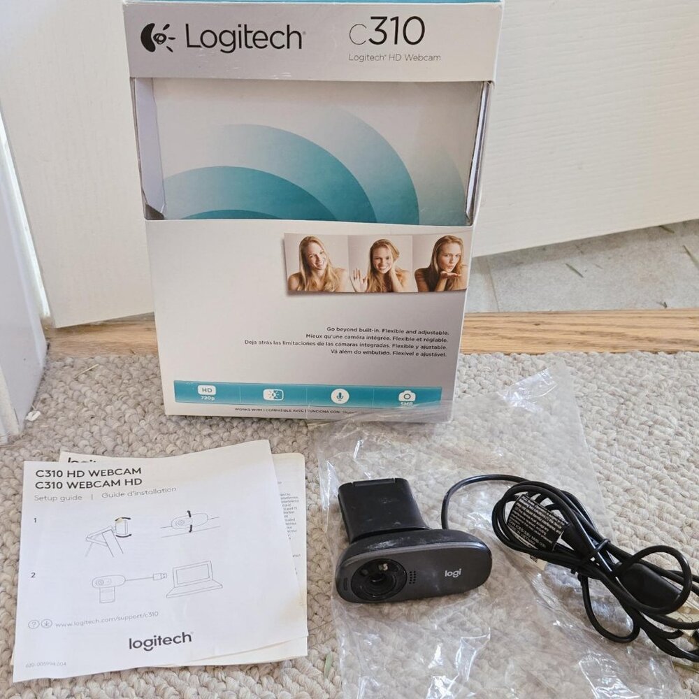 NEW Logitech c310 Webcam